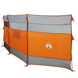 Camping Windbreak Grey and Orange 510x153 cm Waterproof 4009650