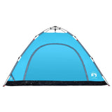 Camping Tent 5-Person Blue Quick Release 4004174