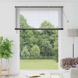 Venetian Blinds Height Adjustable Black 220 x 155 cm Aluminium 42006183