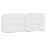 Bed Frame without Mattress "Zadar" White 140x200 cm Faux Leather 3208185