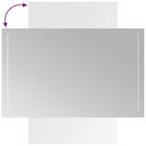LED Bathroom Mirror 50x80 cm 3154050