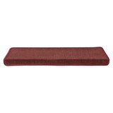 ZNTS Stair Mats 30 pcs 65x21x4 cm Matte Red 3365779