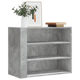 Wall Cabinet Concrete Grey 75x35x60 cm Engineered Wood 848419