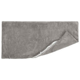 Cushion Cover 12 pcs HEERLEN Light Grey 40 x 80 cm 910005