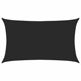 311743 Sunshade Sail 160 g/m Black 5x8 m HDPE