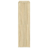 Room Divider Sonoma Oak 100x33x125.5 cm Engineered Wood 3309485