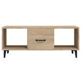 Coffee Table Sonoma Oak 102x50x40 cm Engineered Wood 812702