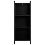 Book Cabinet 43 x 33 x 111 cm Engineered Wood Black Oak 8013902