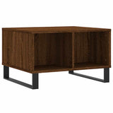 Coffee Table Brown Oak 60x50x36.5 cm Engineered Wood 830555