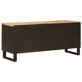 TV Cabinet with Shelf Brown 105 x 33 x 46 cm Solid Mango Wood 4018310