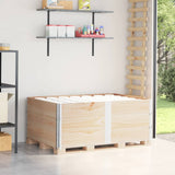 Pallet Collars 3 pcs 150x100 cm Solid Wood Pine 3295382