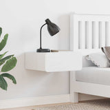Bedside Table 2 pcs White 39 x 34 x 16.5 cm Solid pine wood 873502