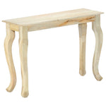 ZNTS Console Table 110x35x77 cm Solid Mango Wood 282858