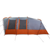 Family Tent Tunnel 8-Person Grey Waterproof 94751