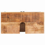 Bathroom Cabinet Brown Solid Mango wood and Engineered wood 4104563