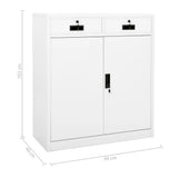 Office Cabinet Height-Adjustable Shelves Filing Cabinet Rectangular 336409