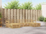 Outdoor Sofa Set 5 pcs White 249 x 122.5 x 73 cm 3392259