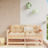 Garden Chairs with Cushions 2 pcs Solid Wood Pine 825590