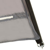 Pool Tent Fabric 590x520x250 cm Grey 93046