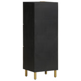 Highboard Black 40x33x110 cm Engineered Wood 4017677
