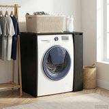 Wash Machine Cabinet Black Oak 87 x 60 x 89 cm Engineered wood 8006801