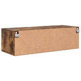 Wooden Cabinet Smoked Oak 100.5 x 39 x 30 cm Engineered Wood 880246
