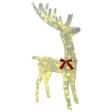 Reindeer Pull Sleigh LOVIISA 200 LEDs Warm White 42049668