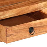 TV Cabinet 110x30x40 cm Solid Acacia Wood 337065