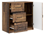 Sideboard Old Wood 66 x 34.5 x 87 cm Engineered Wood 895783