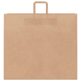 Paper Bags 250 pcs with Handles Brown 54x15x49 cm 4101822