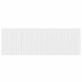 Lace Curtain with Curtains Floral White 240 x 1200 cm Polyester 4107860