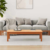 Coffee Table Max Brown 110 x 50 x 30 cm Solid Pine Wood 869916