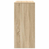 Shoe Cabinet Sonoma Oak 57x34x76 cm Engineered Wood 861870