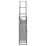 4 Piece Bathroom Cabinet Set Grey Sonoma Engineered Wood 3214362