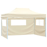 Party Tent Folding Cream 280 x410 x 315 cm Oxford Fabric 42023596