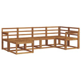 Outdoor Sofa Set 6 pcs Natural 3366627