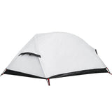 Camping Tent Dome 1-Person White Blackout Fabric Waterproof 94562