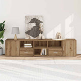 Corner Cabinet Artisian Oak 200x40x45 cm Engineered Wood 3307836