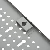 Wall-mounted Peg Boards 4 pcs 40x58 cm Steel 145350
