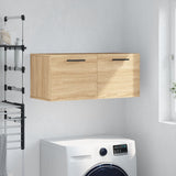 Wall Cabinet Sonoma Oak 80x36.5x35 cm Engineered Wood 830103