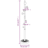 Coat Stand Pink 172 cm Powder-coated Iron 377097