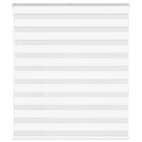 ZNTS Zebra Blind White 130x150 cm Fabric Width 125.9 cm Polyester 4014761