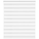 Zebra Blind White 135x150 cm Fabric Width 130.9 cm Polyester 4014762