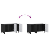 TV Cabinet Black 99 x 34.5 x 52 cm Engineered Wood 894486