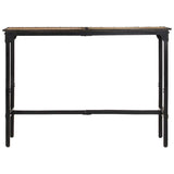 Bar Table 150x55x107 cm Solid Rough Wood Mango 358937