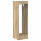 Plant Stand 2 pcs Sonoma Oak 30 x 30 x 100 cm Engineered Wood 899567