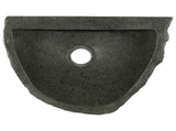 Wall-mounted Basin Grey 37 x 30 x 12 cm River Stone 4103951