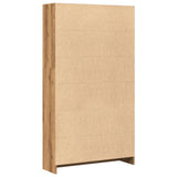 Bookcase Artisian Oak 80x24x143 cm Engineered Wood 857852