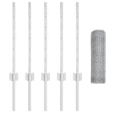 Fence with Post Silver 3336954