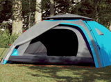 Camping Tent Dome 4-Person Blue Quick Release 4004243